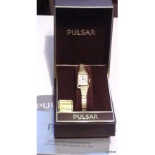 Ladies Analogue PULSAR Quartz Bracelet Watch $165