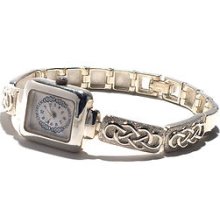 Ladies Celtic Collection Hallmark Silver Mop Watch