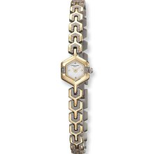 Ladies Charles Hubert 14k Gold-plated Titanium Off White Dial Watch No. 6739-T