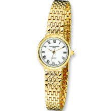 Ladies Charles Hubert Gold-plated Stainless Steel 24 mm Watch