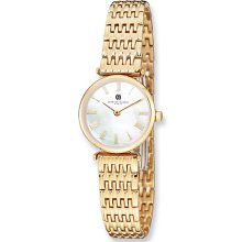 Ladies Charles Hubert Polished Gold-plated Stainless Steel Watch