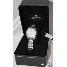 Ladies Croton All Stainless Steel Quartz Msrp $125.00