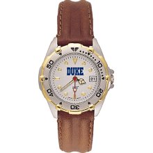 Ladies Duke University All Star Watch With Leather Strap