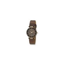 Ladies Jacques Du Manoir Brown Strap Watch Xwa3948