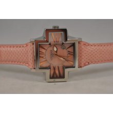 Ladies Locman Italy Plus Pink Holy Cross Watch Fast Ship Great Gift