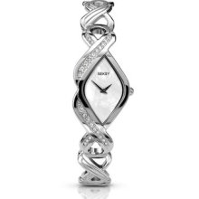 Ladies Seksy By Sekonda Crystal Twist & Twirl Watch 4566