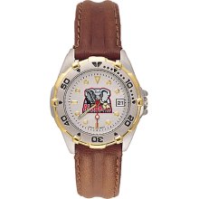 Ladies' University Of Alabama All Star Watch with Leather Strap