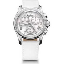 Ladies' Victorinox Swiss Army Chrono Classic Watch with Mother-of-