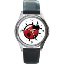 Ladybug Lady Bug Art Unisex Wrist Watch