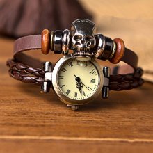 Leather Wrap Watch (VI0156)