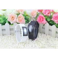 Led Watch, Black And White, Wrist Watch Christmas Gift