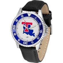 Louisiana La Tech Men's Leather Sports Watch