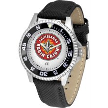 Louisiana Lafayette Ragin Cajuns Competitor - Poly/Leather Band Watch