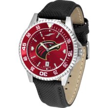 Louisiana (Monroe) Warhawks Competitor AnoChrome Men's Watch with Nylon/Leather Band and Colored Bezel