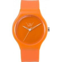 Ltd Watch Unisex Limited Edition Essentials Range Watch Ltd 101201 With Orange Strap And A Orange Dial