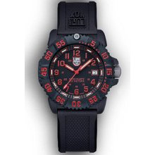 Luminox Ladies Night Vision wrist watches: Navy Seal Colormark Red/Bla