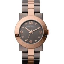 Marc Jacobs Amy w/Glitz 36MM Adult Unisex Watches - multi