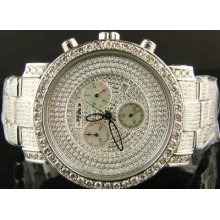 Men 16ct Full Joe Rodeo Jojo Victory Diamond Watch Rjvi