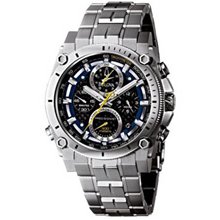 Men's Bulova Precisionist Chronograph Dive Watch with Black Dial