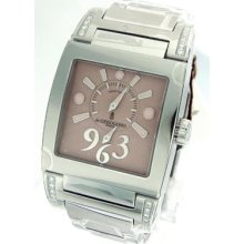 Men's De Grisogono Instrumentino Dual Time Diamond Watch B&p Retail $9300