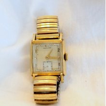 Mens Hamilton Wrist Watch - Gary - Vintage 1940s - 17 Jewel - Manual Wind -10KGF - Monogram Back