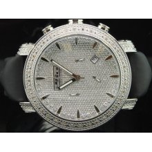 Mens Jojo Treasure Jojino Joe Rodeo Icetime 36 Diamond Watch Roman Dial Jtr31