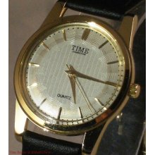 Mens/ladies Watch Time Connection Original Luxury Classic Quartz Japan Mvt