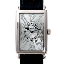 Mens Large Franck Muller Long Island 1200SCREL Steel Watch