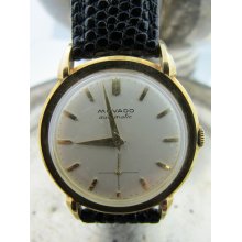 Men's Movado 14K Gold Automatic Wristwatch