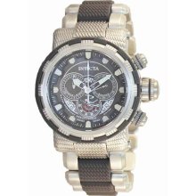 Men's Reserve Chronograph Stainless Steel Case and Bracelet Gray Tone