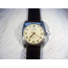 Mens watch vintage Wostok mechanical wristwatch from ussr