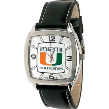 Miami Hurricanes UM NCAA Mens Retro Wrist Watch ...