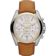 Michael Kors 'bradshaw' Chronograph Brown Leather Ladies Watch Mk5629