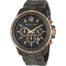 Michael Kors Chronograph Two-tone Gunmetal Mens Watch Mk8173