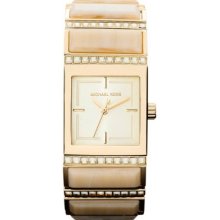 Michael Kors Erin Horn Gold Watch Mk4268