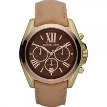 Michael Kors Jet Set Sport Chronograph Brown Dial Ladies Watch Mk5630