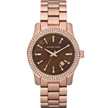 Michael Kors Mid-Size Runway Watch, Rose Golden