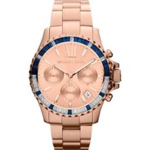 Michael Kors Rose Gold Chronograph Bracelet Watch, Everest, Mk5755