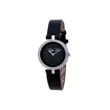 Minx Black Leather Watch