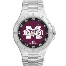 Mississippi State Bulldogs Pro Ii Mens Bracelet Watch