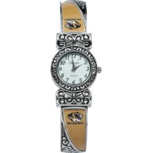 Missouri Tigers watch : Missouri Tigers Womens Square Antique Cuff Watch