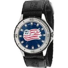 Mls-vet-ne Ne Revolution Veteran Adjustable Velcro Watch For Men's Gametime