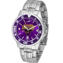 MN State Mankato Mavericks Competitor AnoChrome Steel Band Watch