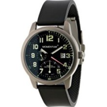 Momentum Watch - Aeromax (Men's) - Black/Black Rubber F80995