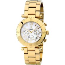 Momentus Gold Ion Plated Stainless Steel with White Dial Gold & I ...