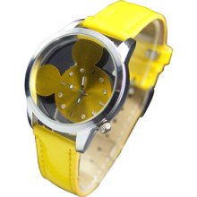 Mouse Head Unique Styles Candy Color Ladies Womens Quartz Wrist Watch Watches