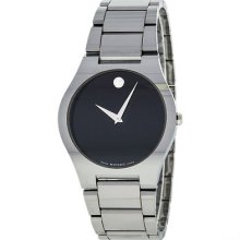 Movado Fiero Tungsten Carbide 9136028 Quartz Mens Watch