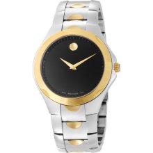 Movado Men's Luno Black Dial Watch 0606381