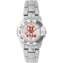 NCAA - Utah Utes Women's Sport ''Game Day Steel'' Watch