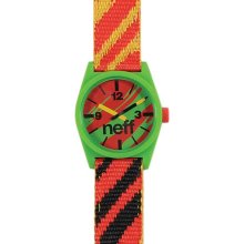 Neff Daily Woven Watch - Rasta